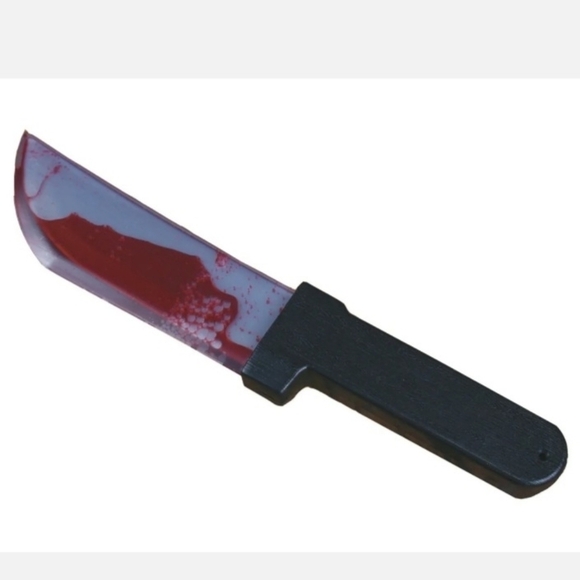 NWT Bleeding Mini Machete Knife Halloween Prop Cosplay Killer Jason Michael New - Picture 1 of 4